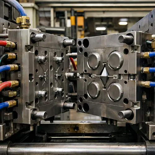 Injection mold tooling used for polypropylene injection molding
