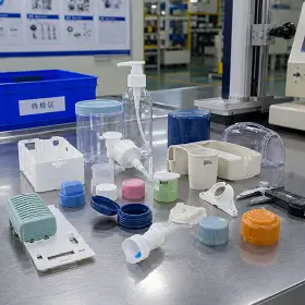 Consumer goods molding, cosmetic packaging parts, household plastic products