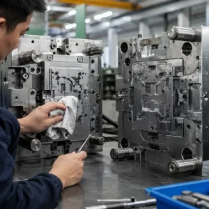 Injection mold maintenance